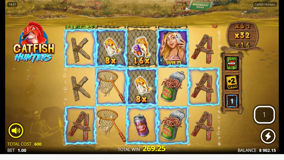 Catfish Hunters Free Spins